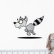 Cartoon Racoon Wall Decal