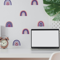 Rainbow Wallpaper Sticker Set