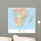 Political Map South Africa Wall Decal