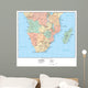 Political Map South Africa Wall Decal