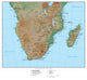 Geographical Map South Africa Wall Decal