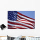 Close-up American Flag Wall Decal
