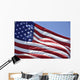 Close-up American Flag Wall Decal