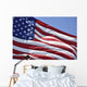 Close-up American Flag Wall Decal