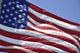 Close-up American Flag Wall Decal