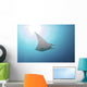 Manta Ray Yap Micronesia Distant Wall Decal