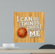 I CAN DO ALL SPORTS Basketball Wall Mural