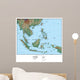 Map of Southeast Asia Wall Mural
