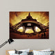 Eiffel Apocalypse Color Wall Decal