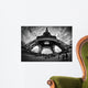 Eiffel Apocalypse B W Wall Decal