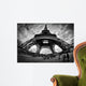 Eiffel Apocalypse B W Wall Decal