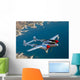 Lockheed P-38 Lightning Fighter Wall Decal Design 2