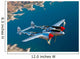 Lockheed P-38 Lightning Fighter Wall Decal Design 2