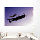P-38 Lightning and P-51d Wall Decal Design 4