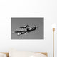 P-38 Lightning and P-51d Wall Decal Design 2