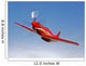 Dago Red P-51g Mustang Wall Decal Design 1