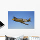 P-51a Mustang Flight Wall Decal Design 3