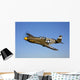 P-51a Mustang Flight Wall Decal Design 3