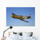 P-51a Mustang Flight Wall Decal Design 3