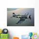 Vought F4u-5 Corsair Flight Wall Decal Design 2