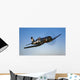 Vought F4u-5 Corsair Flight Wall Decal Design 1