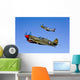 P-40e Warhawk and P-51d Wall Decal