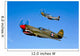 P-40e Warhawk and P-51d Wall Decal