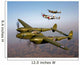 Three Lockheed P-38 Lightnings Wall Decal