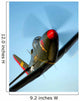 Bell P-63 Kingcobra Flight Wall Decal Design 4