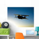 Silhouette Grumman F3f Biplane Wall Decal