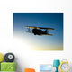 Silhouette Grumman F3f Biplane Wall Decal