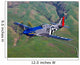P-51d Mustang Flight over Wall Decal Design 23