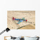 Tp-51c Mustang over Central Wall Decal Design 3