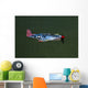 Tp-51c Mustang Flight over Wall Decal Design 1