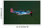 Tp-51c Mustang Flight over Wall Decal Design 1