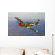 P-51b Mustang Flight over Wall Decal Design 4