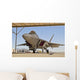 F-22a Raptor Parked Nellis Wall Decal