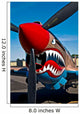 Nose Art Curtiss P-40e Wall Decal Design 6