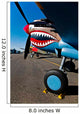Nose Art Curtiss P-40e Wall Decal Design 3