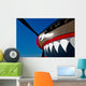 Nose Art Curtiss P-40e Wall Decal Design 2