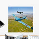T-6 Texan and P-51d Wall Decal Design 2