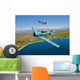T-6 Texan and P-51d Wall Decal Design 1