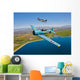 T-6 Texan and P-51d Wall Decal Design 1