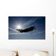 Silhouette Curtiss P-40e Warhawk Wall Decal