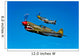 P-40e Warhawk and P-51d Wall Decal Design 2