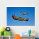 P-40e Warhawk and P-51d Wall Decal Design 1