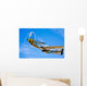 North American P-51d Mustang Wall Decal Design 1