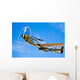 North American P-51d Mustang Wall Decal Design 1