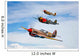Group P-40 Warhawks Fly Wall Decal
