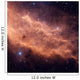 California Nebula Wall Decal Design 1
